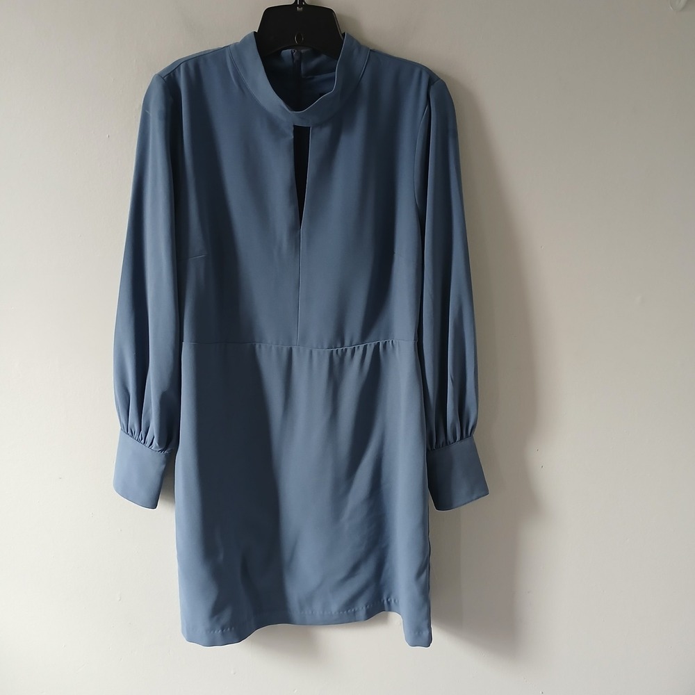 Banana Republic Women's Size 8 Petite Sheath Mini Dress Keyhole Neck NWT $100!!!